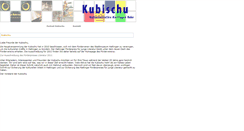 Desktop Screenshot of kubischu.de