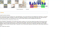 Tablet Screenshot of kubischu.de